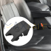 Черно капаче за isofix / изофикс за задна седалка на Audi A4 B8, A5 8T (2007-2016)
