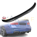 Заден лип спойлер за багажник PSM style на BMW 3 серия F30 (2011-2019), черен гланц