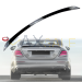 Лип спойлер за багажник C63S style на Mercedes E class W213 (2017-2023), черен гланц