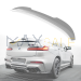 Заден лип спойлер за багажник на BMW X4 G02 (2019+), черен гланц