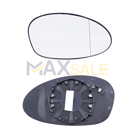 Дясно асферично стъкло за странично огледало с подгрев за BMW 1 3 серия E81 E82 E87 E88 E90 E91 E92 (2003-2010)