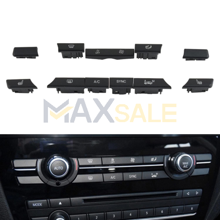 Комплект бутони за климатик 11бр. за BMW X3 X4 F25 F26 (2013-2018)