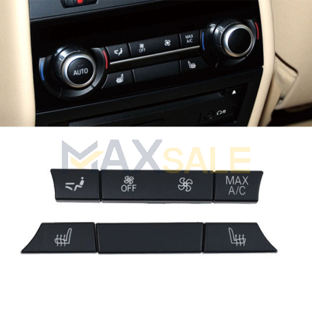 Комплект 6бр копчета за 4 зонов климатроник за BMW 5 6 7 серия F01 F02 F10 F11 F12 F13 F06 F07