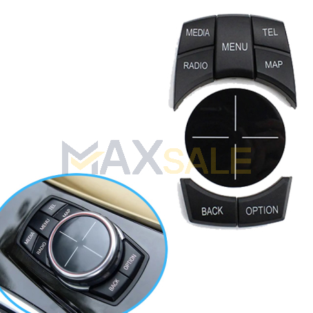 Бутони / копчета за CIC навигация Модел D за BMW F серия 1 2 3 4 5 6 7 серия X3 X4 X5 X6