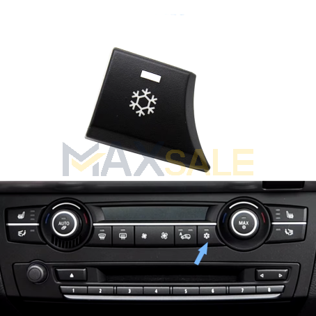 Бутон Снежинка / AC за климатроник на BMW X5 X6 E70 E71 E72 (2007-2014)