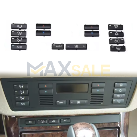 Бутони за климатроник 14бр за BMW 5 серия E39 X5 E53 (1996-2006)