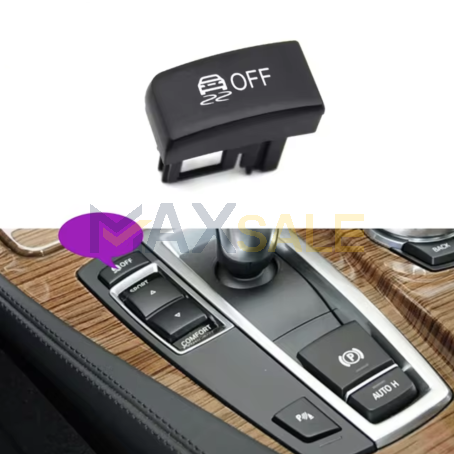 Бутон за OFF / блокажи черен за BMW 5 6 серия X3 X4 F10 F11 F06 F12 F13 F25 F26 (2010-2019)