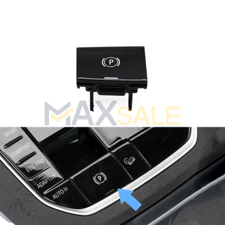 Бутон паркинг черен гланц за BMW 3 4 серия Z4 X5 X6 X7 G20 G29 F40 F44 G26 G01 G02 G07 G08 F97 G05 G06