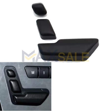 Бутони за нагласяне на лява седалка черни за Mercedes C GLK E class W166 W204 W207 W212 X204 