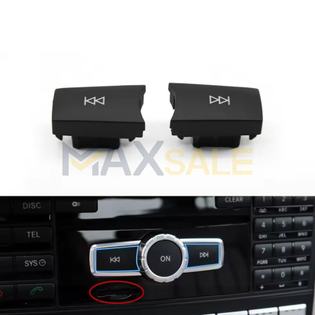 Бутони CD / радио Модел D за Mercedes A B C CLA CLS E GL GLA GLK ML SLC SLK class (2009-2015)