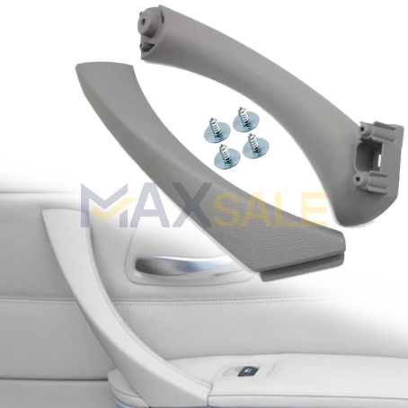 Интериорна дясна дръжка за BMW 3 серия E90 E91 E92 E93, сива , 2 части с крепежи