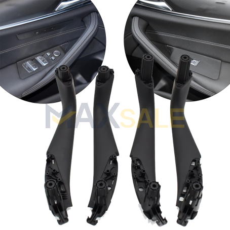 Комплект интериорни дръжки за BMW 5 серия G30 G31 G38 M5 F90, черни, вътрешни части