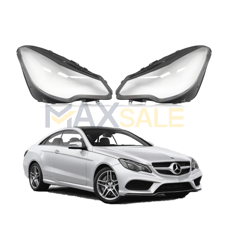 Комплект стъкла за фарове на Mercedes-Benz E W207 Coupe (14-16)