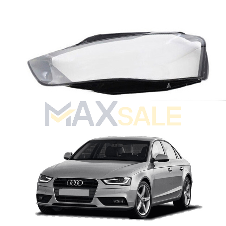 Ляво стъкло за фар на Audi A4 B8 PA (12-15)
