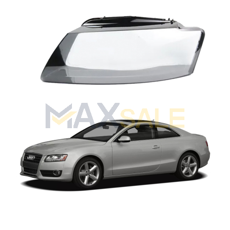 Ляво стъкло за фар на Audi A5 (09-11)