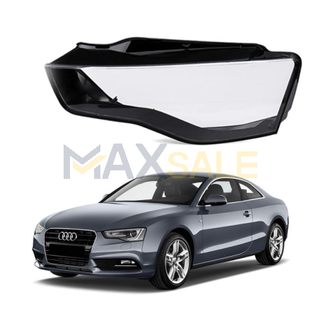 Ляво стъкло за фар Audi A5 B8 (12-15)