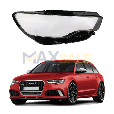 Дясно стъкло за фар Audi A6 C7 (12-14)