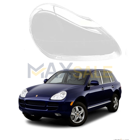 Дясно стъкло за фар за Porsche Cayenne (05-07)