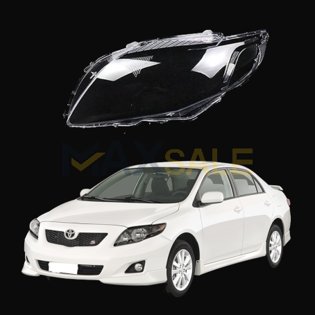 Ляво стъкло за фар за Toyota Corolla (07-09)