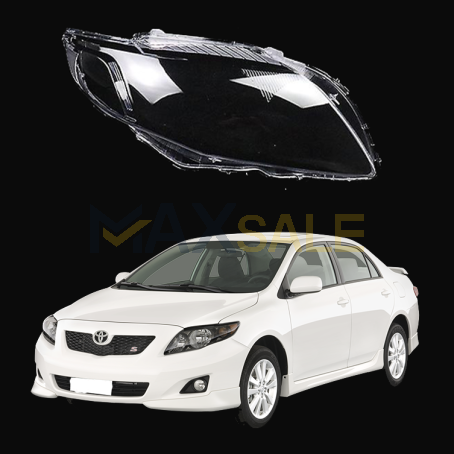 Дясно стъкло за фар за Toyota Corolla (07-09)