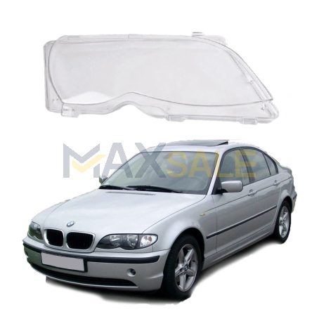 Дясно стъкло за фар на BMW 3 серия E46 Facelift (02-04)