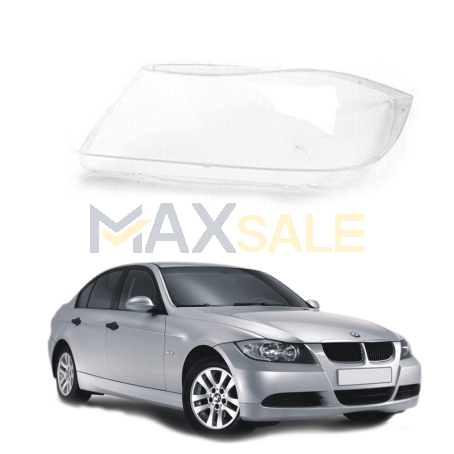 Ляво стъкло / капак за фар за BMW 3 E90 E91 (04-07)