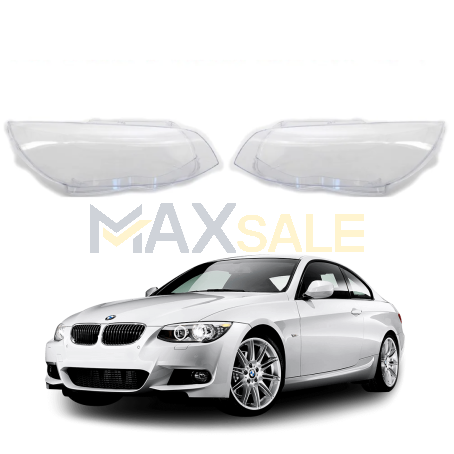 Комплект стъкла / капаци за фарове за BMW 3 E92 E93 Facelift, (10-14)