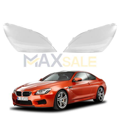 Комплект стъкла / капаци за фарове за BMW 6 F06 F12 F13, (12-16)