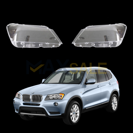 Комплект стъкла / капаци за фарове за BMW X3 F25 (10-14)