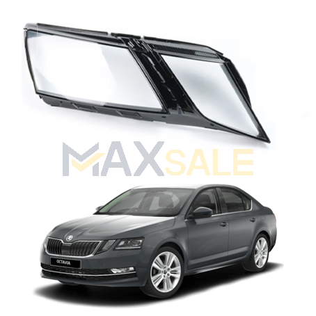 Дясно стъкло / капак за фар Skoda Octavia Mk3 (18-20)