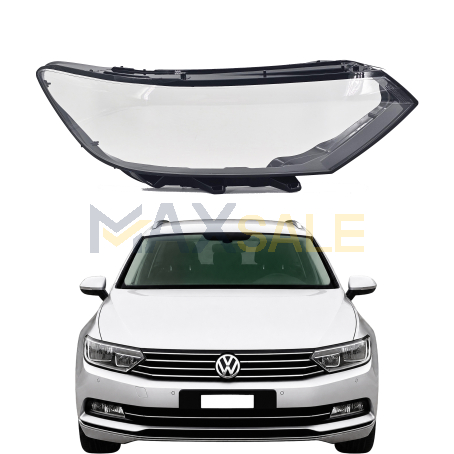 Дясно стъкло за фар за VW Passat B8 (2016-2018)