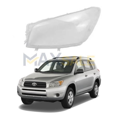 Ляво стъкло / капак за фар Toyota RAV4 (05-07)