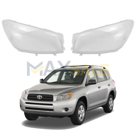 Комплект стъкла / капаци за фарове Toyota RAV4 (05-07)