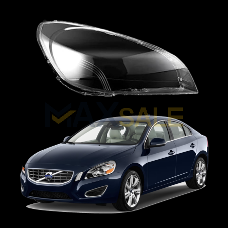 Дясно стъкло / капак за фар Volvo S60 (09-13)