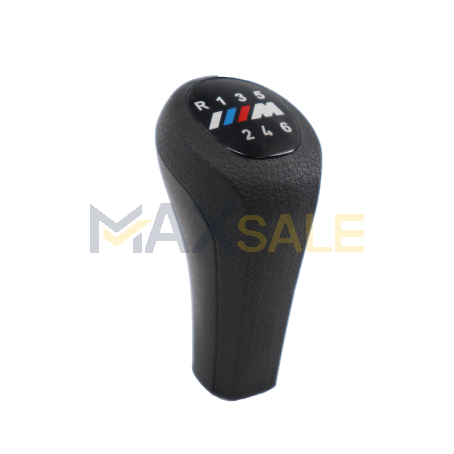 Черна топка за скоростен лост с 6 скорости с M лого за BMW Е серия - DZ044