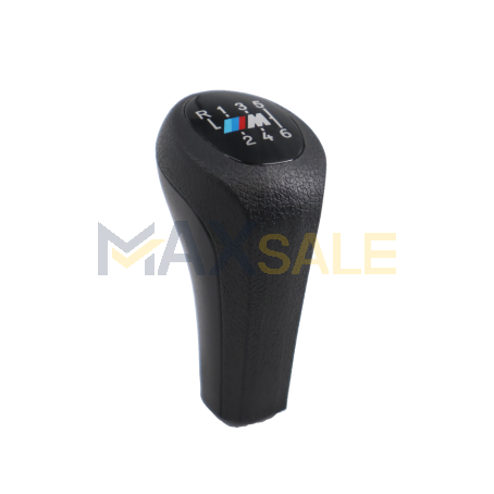 Черна топка за скоростен лост с 6 скорости с M лого за BMW Е серия - DZ046