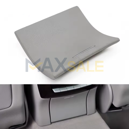 Сиво капаче на заден пепелник / конзола на Mercedes S class W221 (2009-2013)
