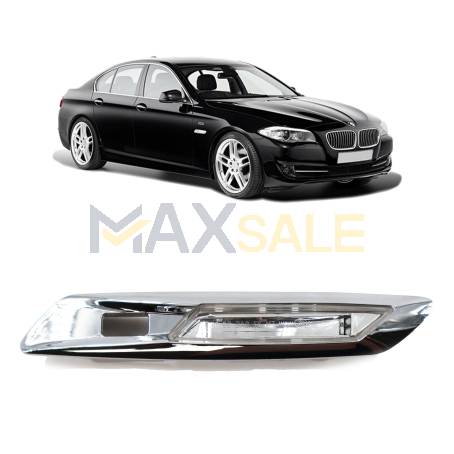 Десен мигач за калник с отвор за Line Assist датчик за BMW 1 5 серия F10 F11 F07 E81 E82 E87 E88 (2010–2013) 