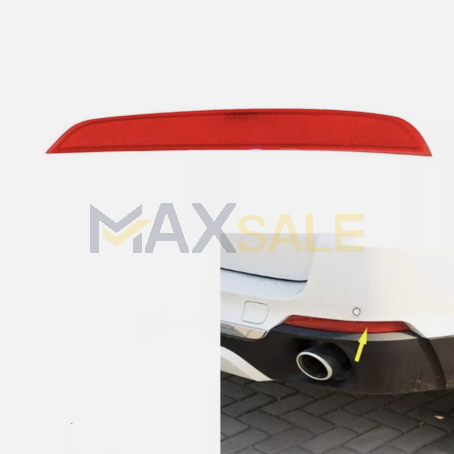 Светлоотразител / рефлектор за задна броня за BMW X5 F15 (2014-2018), Десен