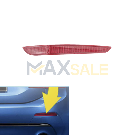 Светлоотразител / рефлектор за задна броня на BMW 1 серия F52 (2017-2022), Десен