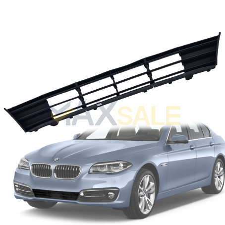 Централна решетка за предна броня на BMW 5 серия F10 F11 LCI / Facelift (2013-2017)