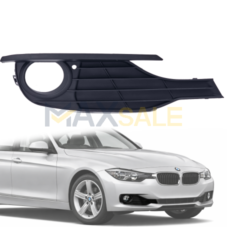 Решетка за десен халоген в предна броня на BMW 3 серия F30 F31 (2011-2014)