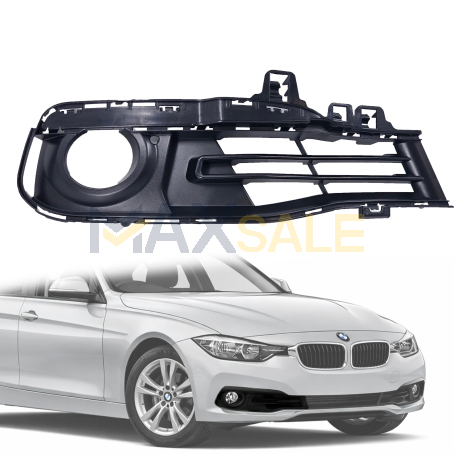 Решетка за десен халоген в предна броня на BMW 3 серия F30 F31 LCI / Facelift (2014-2019)