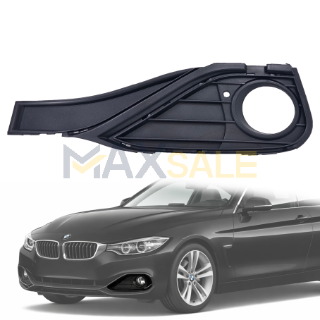 Решетка за ляв халоген в предна броня на BMW 4 серия F32 F33 F36 (2014-2020)