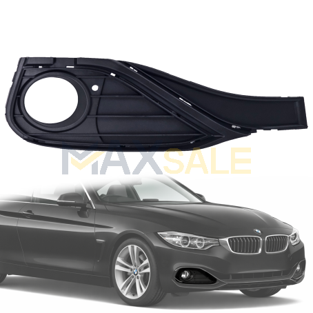 Решетка за десен халоген в предна броня на BMW 4 серия F32 F33 F36 (2014-2020)