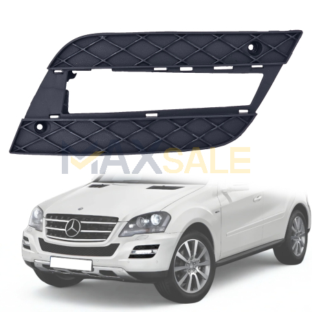 Решетка за лява дневна светлина на предна броня за Mercedes W164 ML (2009-2012)