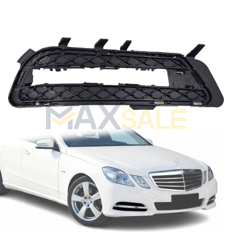 Решетка за дясна права дневна светлина на предна броня на Mercedes E class W212 (2009-2013)
