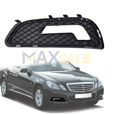 Решетка за дясна извита дневна светлина на предна броня на Mercedes E class W212 (2009-2013)