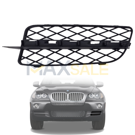 Решетка за ляв халоген с отвори за предна броня на BMW X5 E70 (2007-2010)