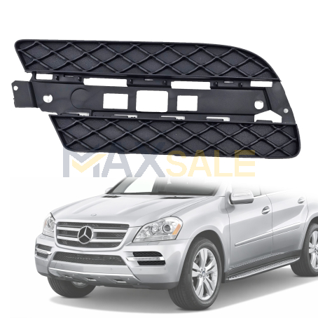 Решетка за лява дневна светлина за предна броня на Mercedes X164 GL (2007-2012)
